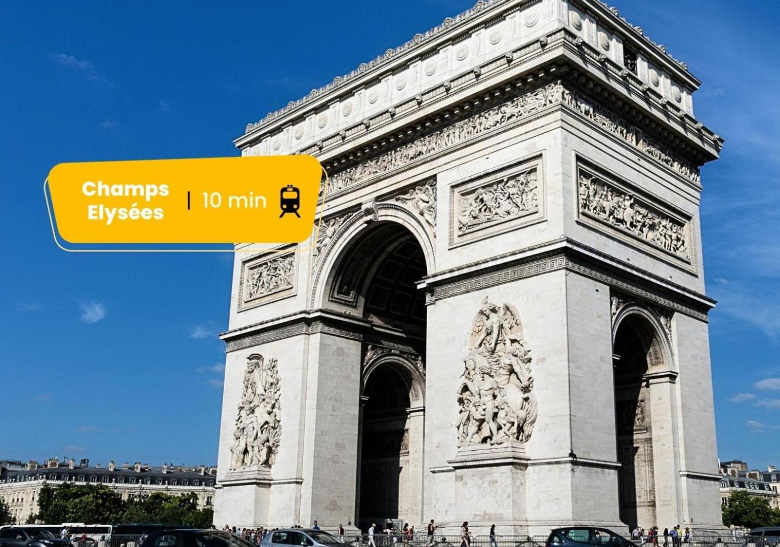 127 Suite Moshe - Superbe Appartement A Paris. 外观 照片